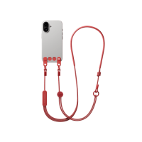 Coral Stack Phone Lanyard